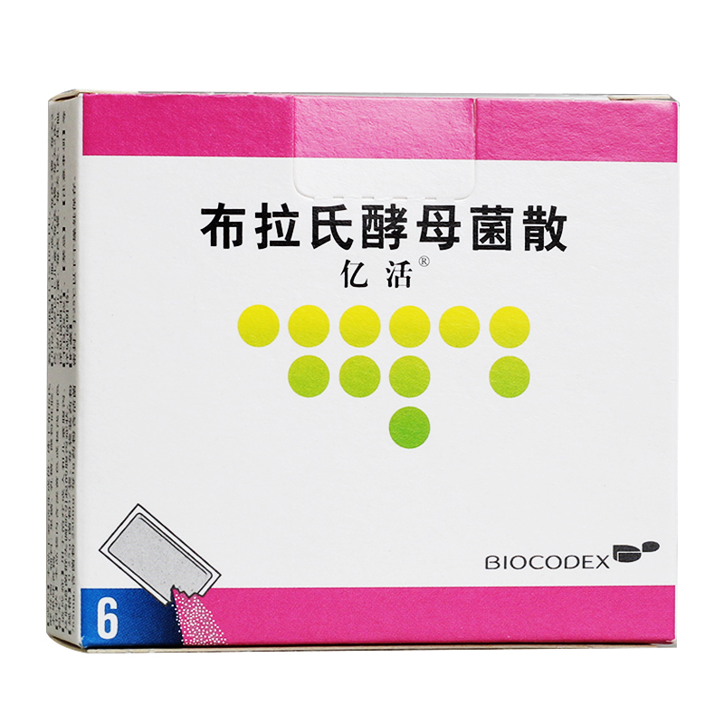亿活 布拉氏酵母菌散 250mg*6袋/盒