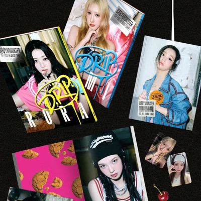 正版 BABYMONSTER宝怪专辑正规一《DRIP》CD小卡特典周边