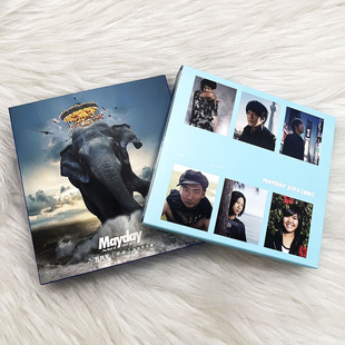 步步自选作品辑 五月天专辑 4CD 歌词本 本全套 官方正版 双版 唱片