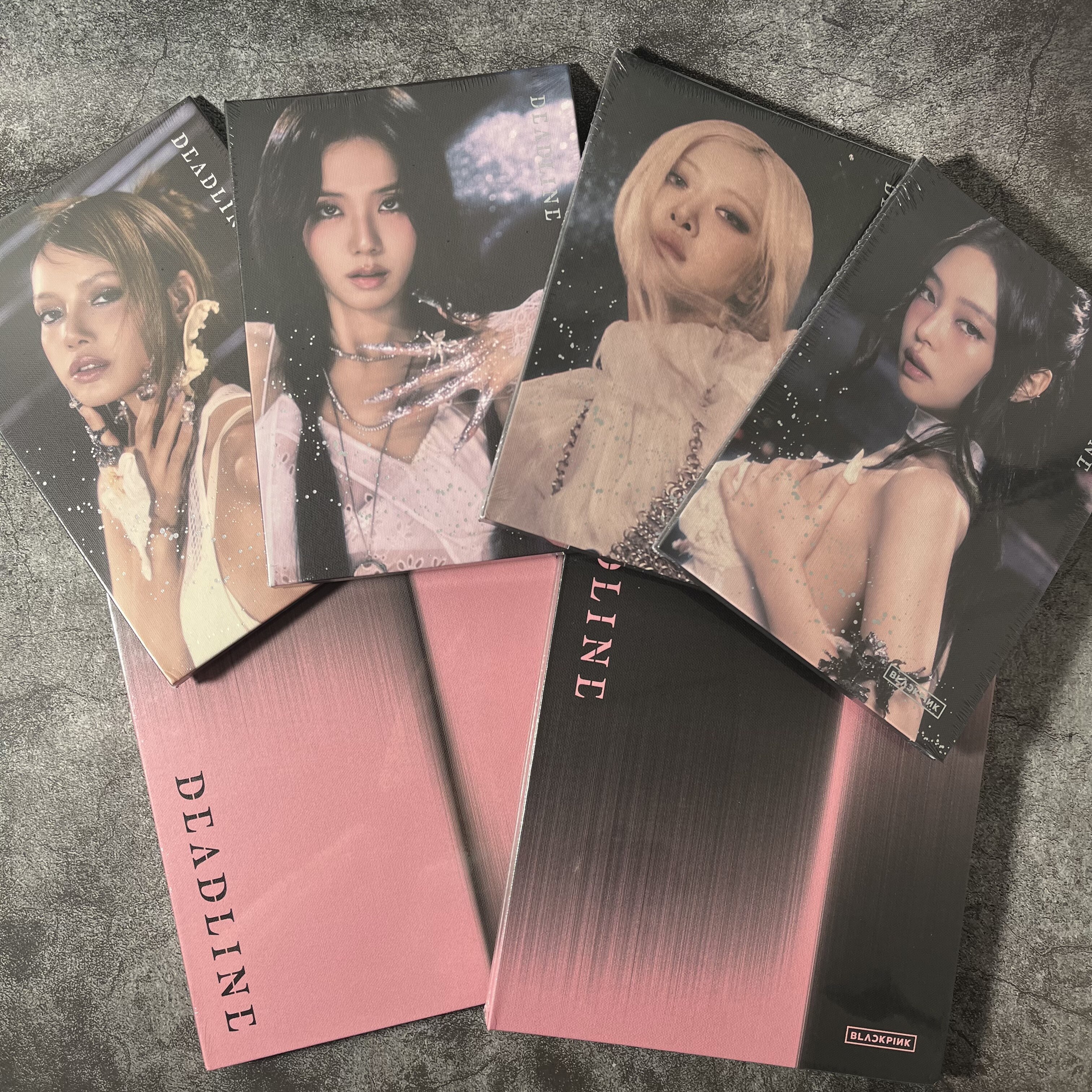 正版 BLACKPINK粉墨 迷你mini3专辑《DEADLINE》cd小卡周边特典