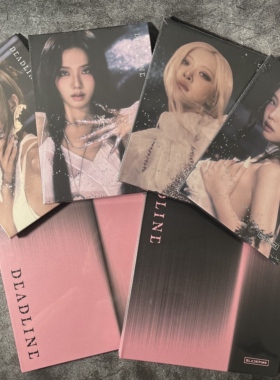 正版 BLACKPINK粉墨 迷你mini3专辑《DEADLINE》cd小卡周边特典