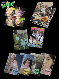 aespa新专辑 WORLD 迷你3 小卡海报写真周边 现货 官方正版 吒