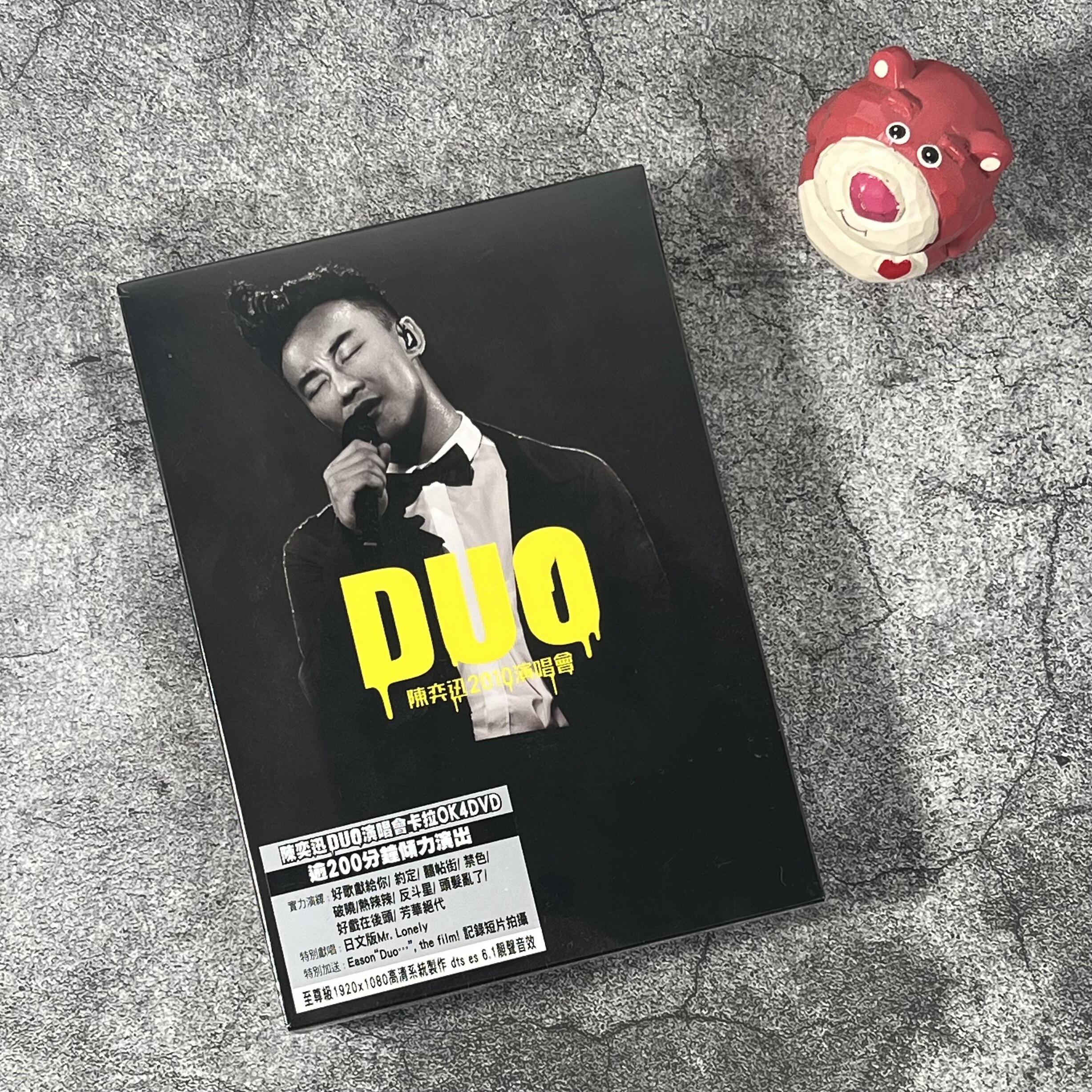 原装正版 陈奕迅 DUO 2010演唱会 4DVD光盘DTS碟片 环球唱片