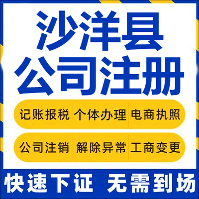 沙洋公司注册个体工商营业执照代办公司注销企业变更股权异常代理