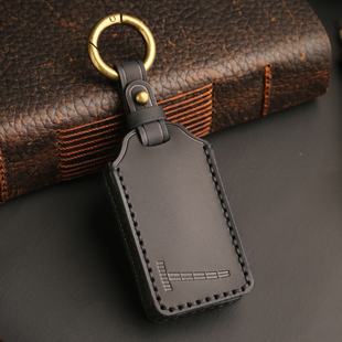 适用沃尔沃EX30钥匙套 真牛皮汽车钥匙保护包壳