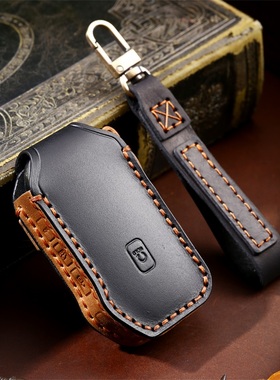 韩国起亚钥匙套KIA索兰托Seltos2021K5真牛皮出口