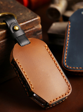 起亚钥匙套kx5智跑k3真牛皮kx7凯绅K5汽车奕跑保护包壳傲跑k4