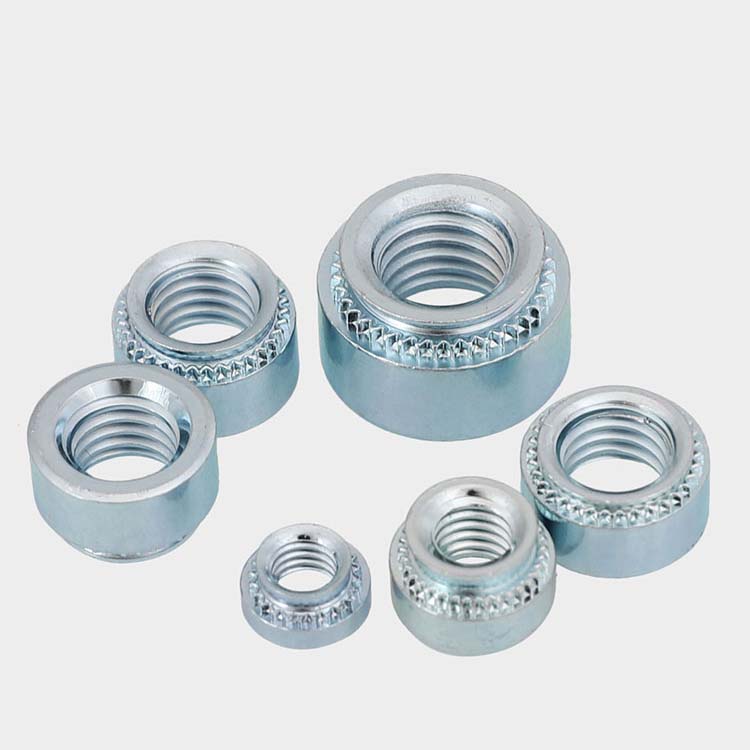 镀锌美制钣金螺母卯压铆螺帽