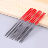 什锦锉刀木工打磨钻石锉套装 小挫刀钢锉金属三角半圆平板圆形纹锉