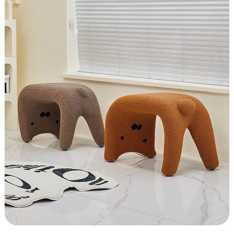 新款 矮凳创意猫凳北欧家用现代简约凳子网红ins换鞋凳家用儿童凳