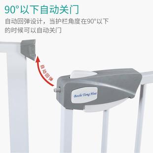 楼梯护栏儿童安全门楼梯口挡板围栏隔断门厨房防小孩拦门栅栏加高