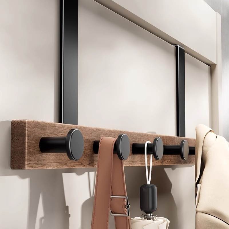 挂钩免打孔入户进门玄关置物架高级粘胶强力钥匙粘钩门后挂墙衣服