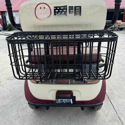 电动三轮车后置车筐车篮后车筐加宽加大适用雅迪爱玛电三轮车后筐
