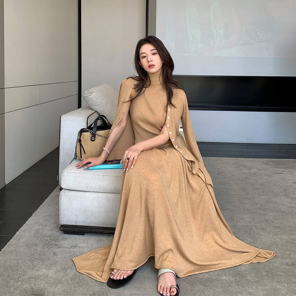 高级感针织套装女2024秋