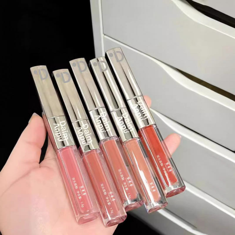 DAIMANPU双头唇釉镜面水光嘟嘟唇