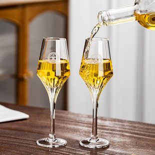 路易十三玻璃酒杯Louis XIII人头马光之赞礼手工水晶杯礼盒高脚杯