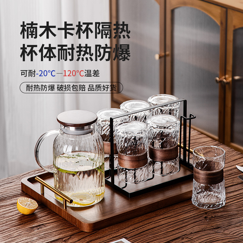 【官方正品】玻璃杯耐高温水茶杯