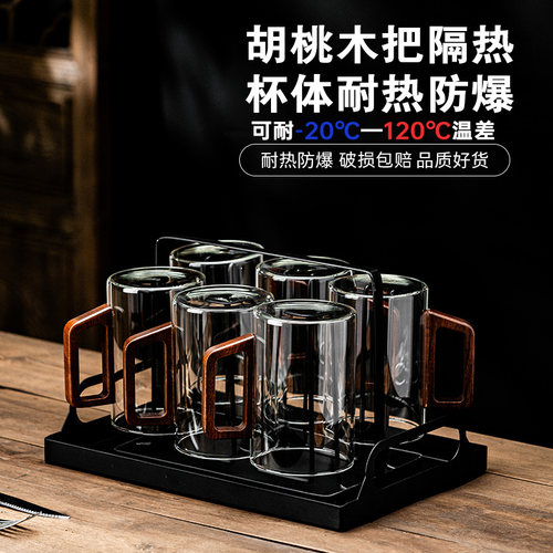 【官方正品】泡茶耐高温玻璃水杯