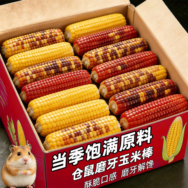 仓鼠零食小玉米磨牙棒