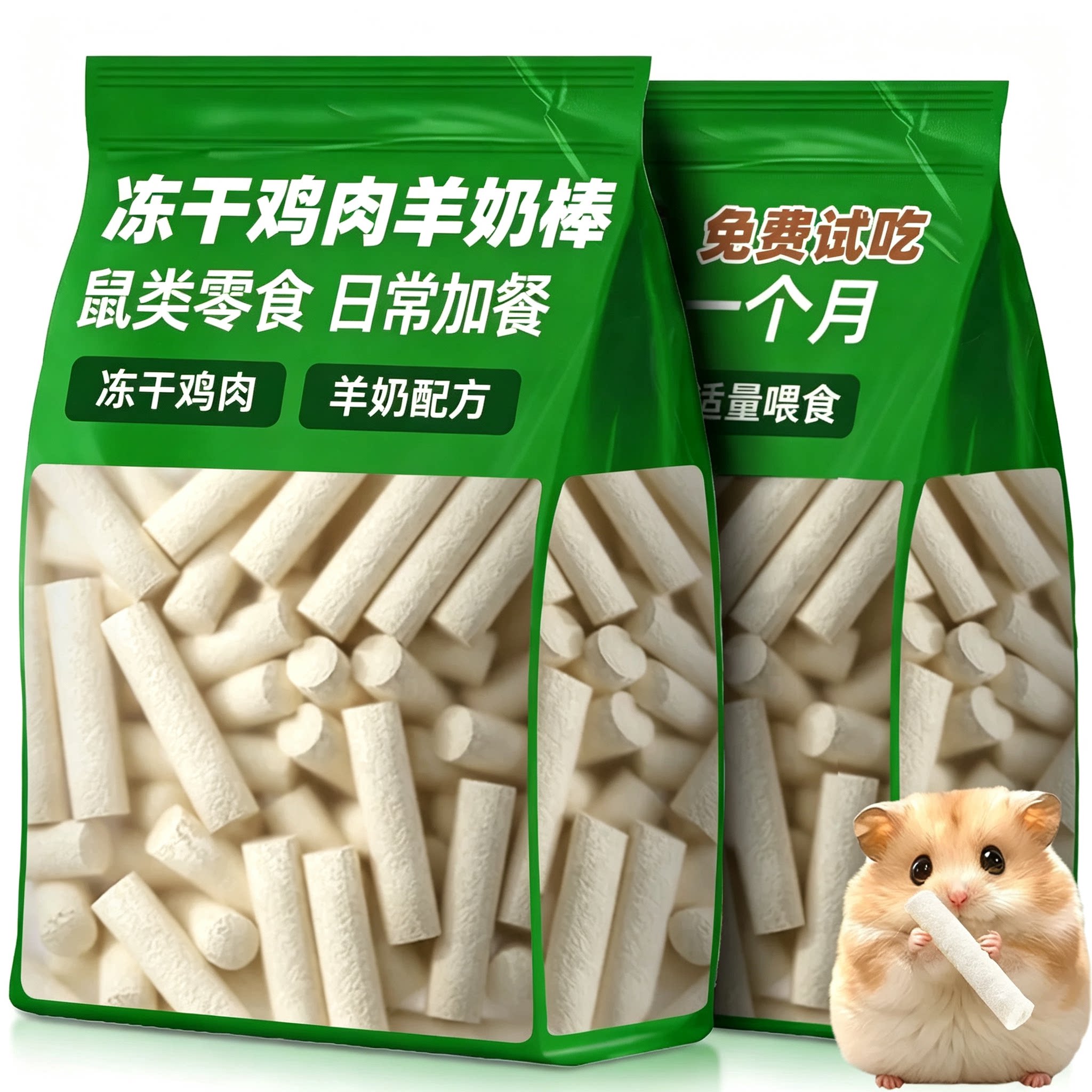 鼠鼠专属【羊奶磨牙棒】磨牙补钙