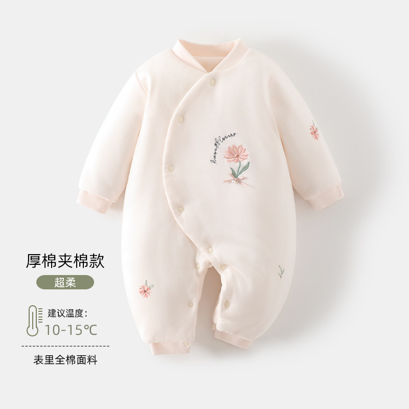 女宝宝59/66码蝴蝶衣120克棉服