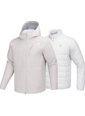 斯凯奇2025秋冬男运动套装休闲运动梭织外套 P125M016/001K