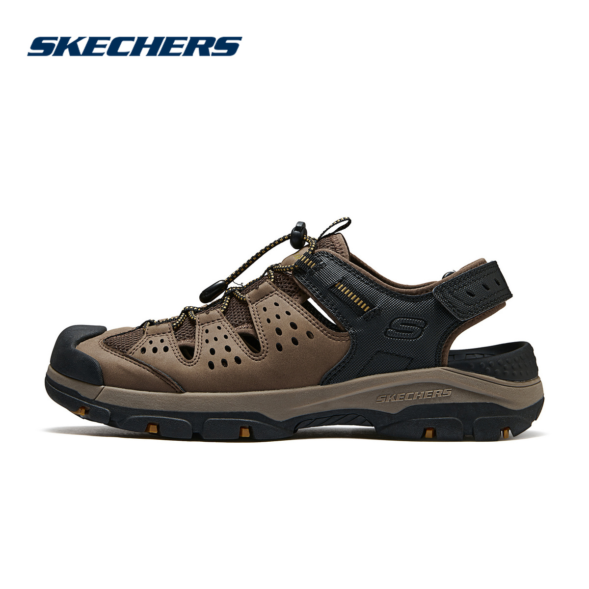 SKECHERS（新品）2025夏男休闲鞋 205113-BRBK