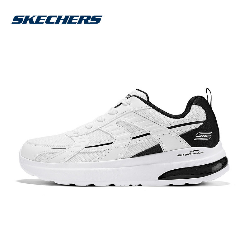 Skechers斯凯奇25秋男士缓震舒适低帮轻质运动休闲鞋 118281/WBK,运动鞋new,运动休闲鞋,淘宝优惠券,粉丝福利购,淘宝优惠卷
