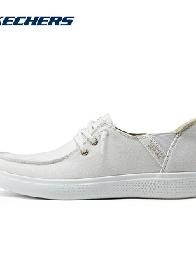 Skechers斯凯奇女鞋Slip ins系列软底健步鞋妈妈鞋114814/WHT