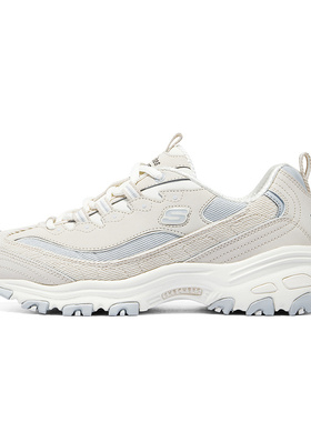 Skechers斯凯奇女鞋秋厚底缓震老爹鞋熊猫运动休闲鞋 896276/NTGY