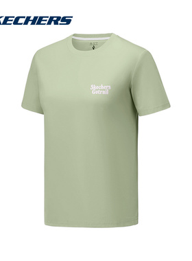 SKECHERS（新品）2025秋女短袖衫 P325W005-01SZ