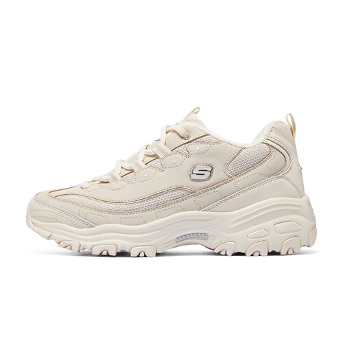 SKECHERS斯凯奇D'LITES系列时尚绑带户外休闲运动鞋896268/NAT