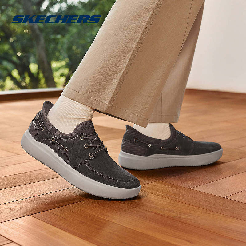 Skechers斯凯奇男鞋一脚蹬休闲鞋网面轻便慢跑运动健步鞋 211143,运动鞋new,运动休闲鞋,淘宝优惠券,粉丝福利购,淘宝优惠卷