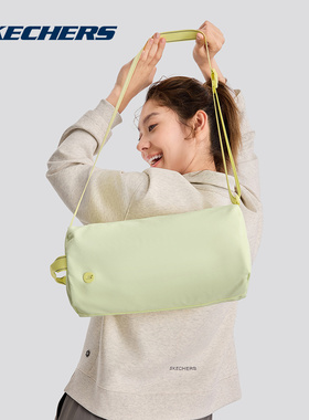 斯凯奇吐26年吐司包款运动健身挎包男女休闲单肩斜挎包P324U016