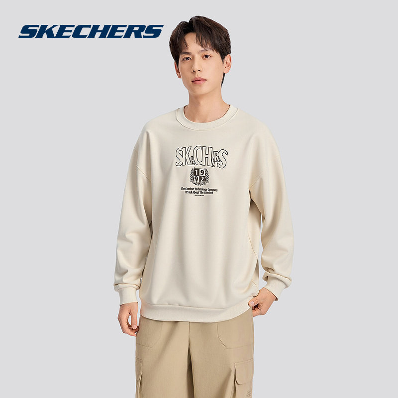 SKECHERS(斯凯奇)（新品）2026春中性卫衣 L325U086-001J