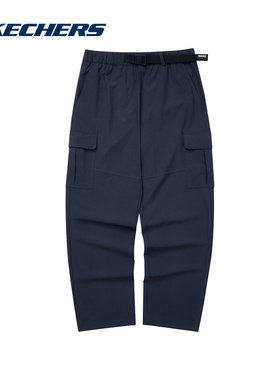 SKECHERS（新款）2025夏男梭织长裤 L124M053-005Z