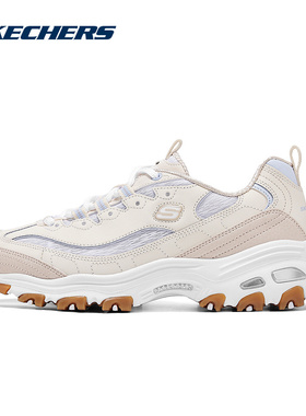 Skechers斯凯奇夏季女鞋运动厚底休闲鞋时尚熊猫鞋 150534/NTBL