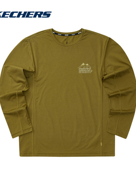 SKECHERS（新款）2025夏男长袖针织衫 L224M002-0402