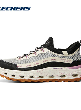 Skechers斯凯奇秋季女款运动鞋织物网面透气舒适 180056/NTPK