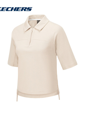 SKECHERS新品2025夏女短袖衫 P225W109-00V7