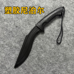 塑胶匕首尼泊尔军训道具表演唐横刀汉剑搏击实战练习刀玩具战术刀