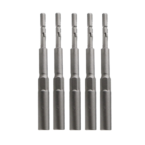 德稳802电动加深套筒批头6mm圆柄径加长六角套筒头扳手5.5mm-14mm