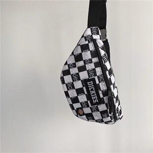 Dickies/帝客潮流百搭男女休闲运动斜跨包腰包 182U90LBB20WH03