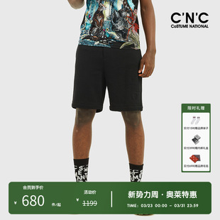 潮流百搭压凸logo运动短裤 时尚 奥莱春夏男五分裤 CNC男装