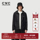 CNC男装 奥莱秋冬连帽棉服外套男新款 轻奢品质休闲拉链棉夹克上衣