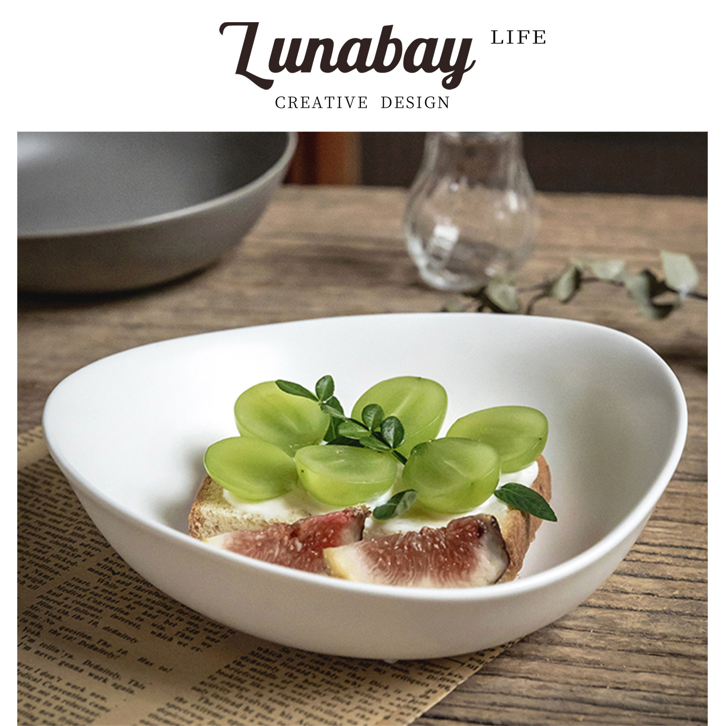 Lunabay精致水果盘经久耐用佳品