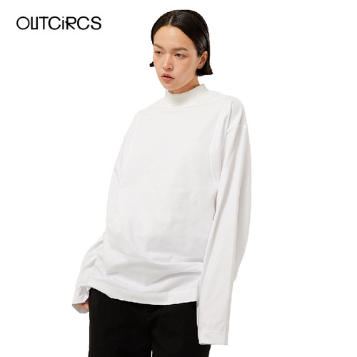 OUTCIRCS长袖T恤轻薄中性分割