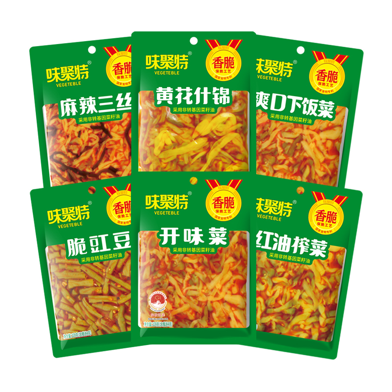 味聚特109g川味下饭榨菜