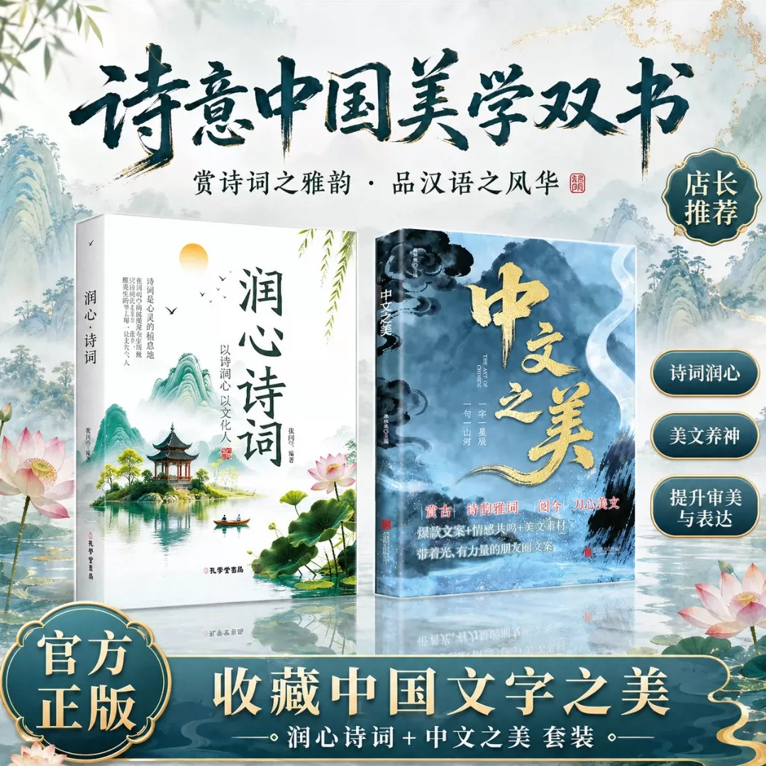 润心诗词正版书籍中文之美提升审美与表达鉴赏诗词雅韵唐诗刻在骨子里的豪迈与浪漫宋词印在心间的柔婉与风雅经典古诗词畅销排行榜