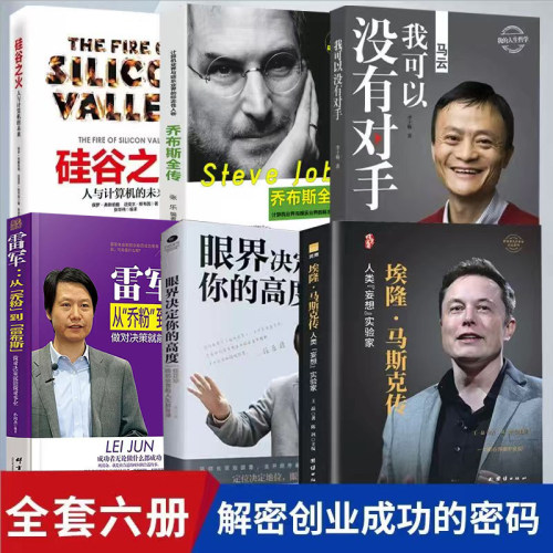全6册马斯克+任正非+雷军